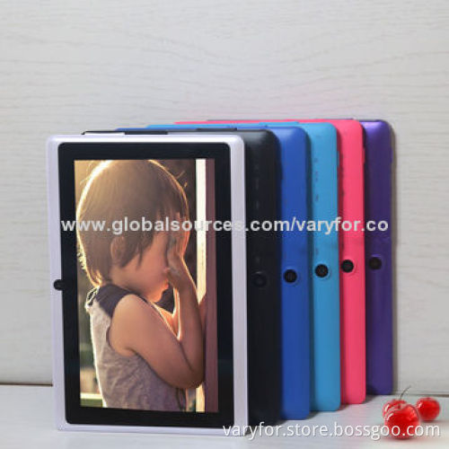 Allwinner A23 Dual Core 7-inch Tablet PC, Android 4.4, 800*480 Pixels, Dual Camera with Flashlight
